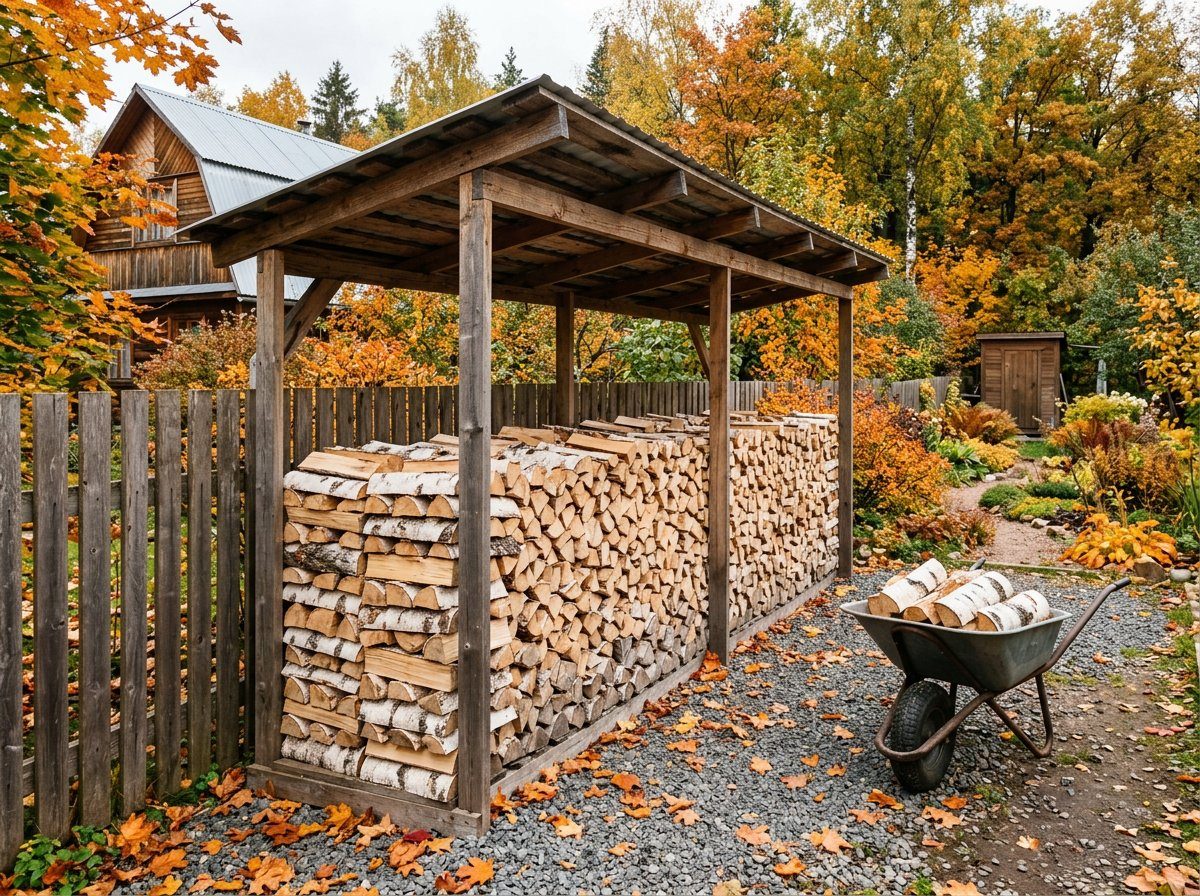 Дровник под ключ — 12 м³ — Сызрань, улица Тенистая, 37